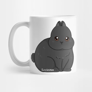 Netherland Dwarf Black Solid | Bunniesmee Mug